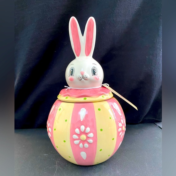 johanna parker Holiday Johanna Parker Easter Bunny Canister